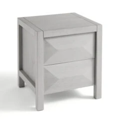 Watkins 2 Drawer Grey Wash Bedside Table, Mango Wood 18 Watkins 2 Drawer Grey Wash Bedside Table, Mango Wood -Habitat Store 30894112 alt07