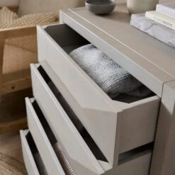 Watkins Grey Wash 4 Drawer Chest, Mango Wood 10 Watkins Grey Wash 4 Drawer Chest, Mango Wood -Habitat Store 30894113 alt02