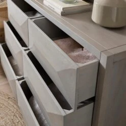 Watkins Grey Wash 6 Drawer Chest, Mango Wood -Habitat Store 30894114 alt03