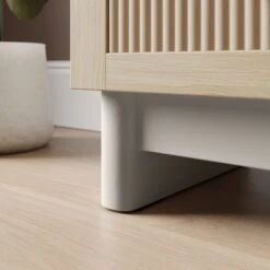 Maeva 2 Drawer Wide Bedside Table, Light Oak Effect -Habitat Store 30894268 alt04