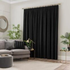 Milford Stripe Pencil Pleat Curtains -Habitat Store 30894796 alt04