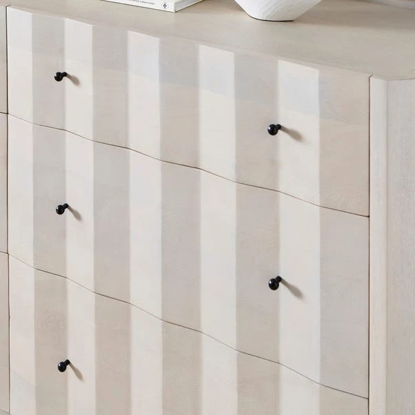 Willa 6 Drawer Chest, Mango Wood 6 Willa 6 Drawer Chest, Mango Wood - Image 4