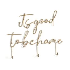 It's Good To Be Home Wire Key Hooks 7 It's Good To Be Home Wire Key Hooks -Habitat Store 30895168 alt02