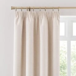 Genoa Chenille Blackout Pencil Pleat Curtains -Habitat Store 30895302