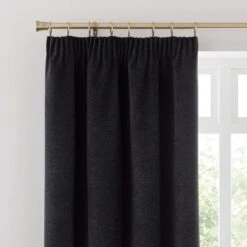 Genoa Chenille Blackout Pencil Pleat Curtains -Habitat Store 30895341