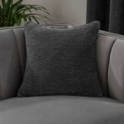 Genoa Chenille Blackout Pencil Pleat Curtains -Habitat Store 30895490 alt07