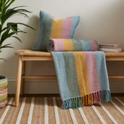 Jenson Herringbone Throw 130cm X 180cm 26 Jenson Herringbone Throw 130cm X 180cm -Habitat Store 30896925