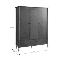 Ratcliffe Triple Wardrobe 15 Ratcliffe Triple Wardrobe -Habitat Store 30897572 alt09