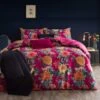 Peony Floral Duvet Cover & Pillowcase Set -Habitat Store 30897782