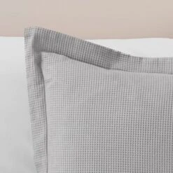 Alston Waffle Oxford Pillowcase 39 Alston Waffle Oxford Pillowcase -Habitat Store 30897793 alt01