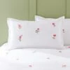 Rosetta Floral Embroidery Oxford Pillowcase 1 Rosetta Floral Embroidery Oxford Pillowcase -Habitat Store 30897802