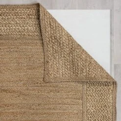 Jute Braid Border Runner -Habitat Store 30897841 alt02