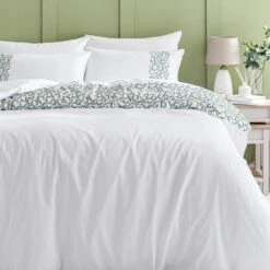 Kersey Embroidery Duvet Cover & Pillowcase Set 30 Kersey Embroidery Duvet Cover & Pillowcase Set -Habitat Store 30897955 alt02