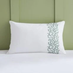 Kersey Embroidery Duvet Cover & Pillowcase Set 32 Kersey Embroidery Duvet Cover & Pillowcase Set -Habitat Store 30897955 alt07