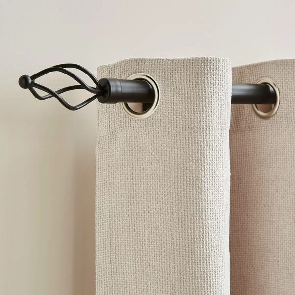 Caged Ball Extendable Metal Curtain Pole 5 Caged Ball Extendable Metal Curtain Pole - Image 3