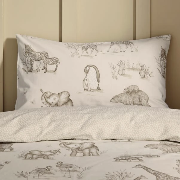 Sketched Animal Duvet Cover And Pillowcase Set 13 Sketched Animal Duvet Cover And Pillowcase Set - Image 11