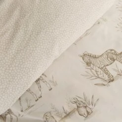 Sketched Animal Duvet Cover And Pillowcase Set 30 Sketched Animal Duvet Cover And Pillowcase Set -Habitat Store 30898074 alt04