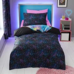 Football Graphic Girl Single Duvet Cover And Pillowcase Set 10 Football Graphic Girl Single Duvet Cover And Pillowcase Set -Habitat Store 30898210 alt02