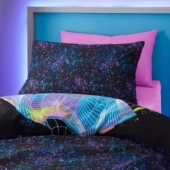 Football Graphic Girl Single Duvet Cover And Pillowcase Set 11 Football Graphic Girl Single Duvet Cover And Pillowcase Set -Habitat Store 30898210 alt03