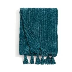 Chunky Chenille Throw 130x180cm 40 Chunky Chenille Throw 130x180cm -Habitat Store 30898318 alt03