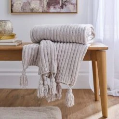 Chunky Chenille Throw 130x180cm 27 Chunky Chenille Throw 130x180cm -Habitat Store 30898320