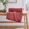 Leila Leaf Fleece Throw 130x170cm