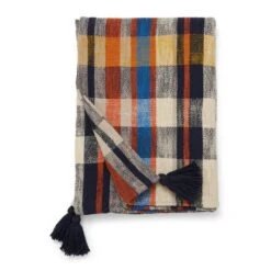 Check Woven Throw 130cm X 180cm 11 Check Woven Throw 130cm X 180cm -Habitat Store 30898357 alt05