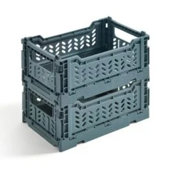 Pack Of 2 Foldable Crates 41 Pack Of 2 Foldable Crates -Habitat Store 30898616 alt01