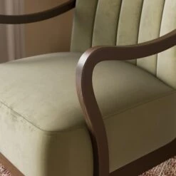 Delilah Velvet Scallop Armchair -Habitat Store 30899390 alt02