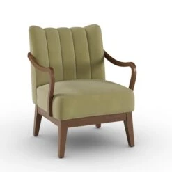 Delilah Velvet Scallop Armchair -Habitat Store 30899390 alt07