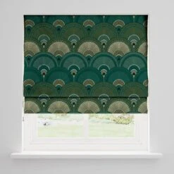 Pierre Fan Blackout Roman Blind 36 Pierre Fan Blackout Roman Blind -Habitat Store 30899406 alt02