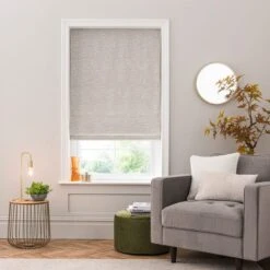 Boucle Natural Roman Blind -Habitat Store 30899449