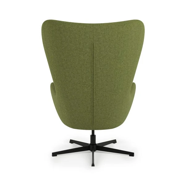 Kuvert Soft Marl Swivel Chair, Moss 7 Kuvert Soft Marl Swivel Chair, Moss - Image 5