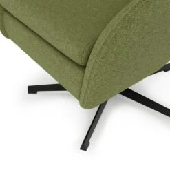 Kuvert Soft Marl Swivel Chair, Moss 15 Kuvert Soft Marl Swivel Chair, Moss -Habitat Store 30899582 alt05