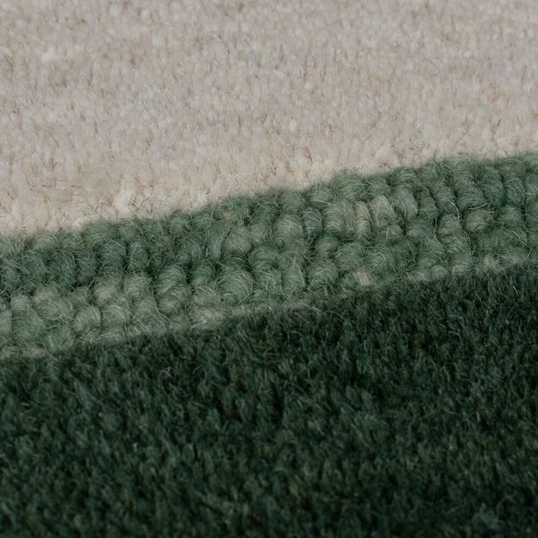 Maze Illusion Wool Rug 10 Maze Illusion Wool Rug - Image 8