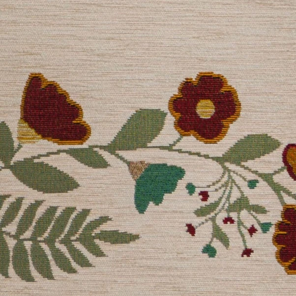Camellia Floral Border Rug 4 Camellia Floral Border Rug - Image 2