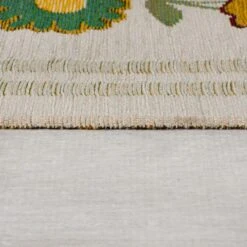 Camellia Floral Border Rug 25 Camellia Floral Border Rug -Habitat Store 30900276 alt03