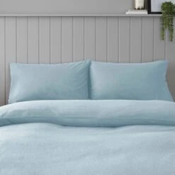 Soft & Cosy Luxury Brushed Cotton Duvet Cover And Pillowcase Set 26 Soft & Cosy Luxury Brushed Cotton Duvet Cover And Pillowcase Set -Habitat Store 30900627 alt01