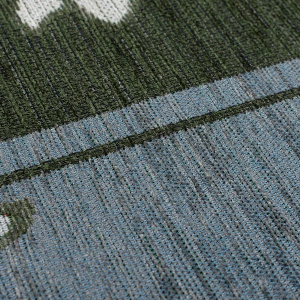 Liana Floral Chenille Rug 4 Liana Floral Chenille Rug - Image 2