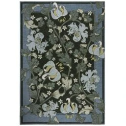 Liana Floral Chenille Rug 18 Liana Floral Chenille Rug -Habitat Store 30900689 alt04