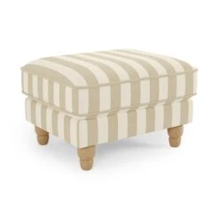 Beatrice Woven Stripe Footstool -Habitat Store 30900752 alt03