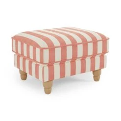 Beatrice Woven Stripe Footstool -Habitat Store 30900753 alt03