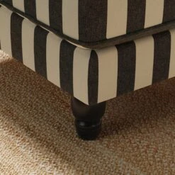 Beatrice Woven Stripe Footstool -Habitat Store 30900754 alt02