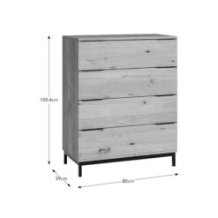 Reynolds 4 Drawer Chest 25 Reynolds 4 Drawer Chest -Habitat Store 30900994 alt09