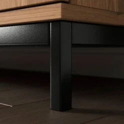 Reynolds Extra Wide TV Unit For TVs Up To 80", Rustic Oak Effect -Habitat Store 30901016 alt04