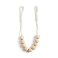 Half Wooden Beads Tieback -Habitat Store 30901338 alt01
