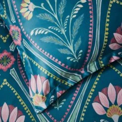 Fiorella Botanical Green Oxford Pillowcase -Habitat Store 30901576 alt04