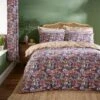 Harvest Floral Purple Duvet Cover And Pillowcase Set -Habitat Store 30901606