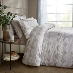Pierre Fan Duvet Cover And Pillowcase Set -Habitat Store 30901632 alt06