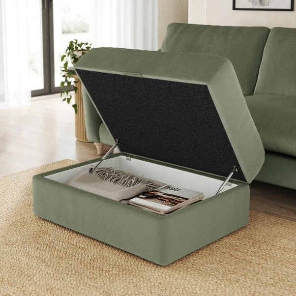 Hattie Matte Plush Velvet Storage Footstool 19 Hattie Matte Plush Velvet Storage Footstool - Image 17